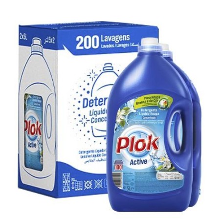 Plok Detergente Liquido Active 100D