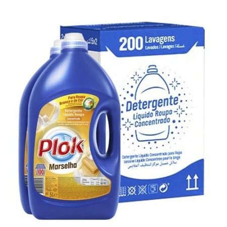 Plok Detergente Liquido Marselha 100D