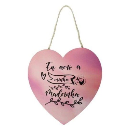 Placa MDF Madrinha 24x24x0.8 Cm