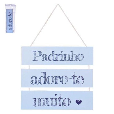 Quadro MDF Padrinho 27x30x0.6 Cm