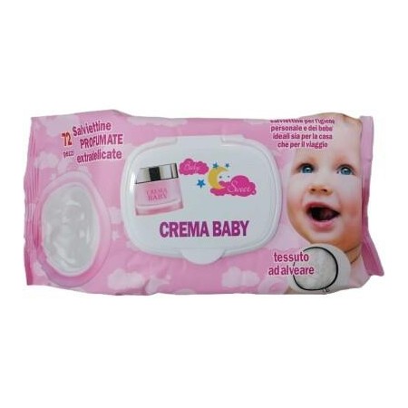 Toalhitas Baby Crema Baby 72 Unid