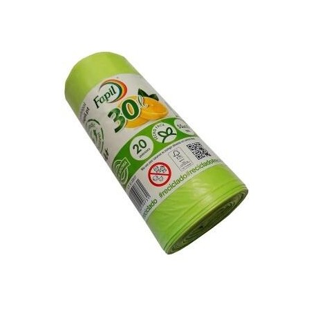 Saco Lixo Fecho Facil Limao 30 Lt 20 Unid