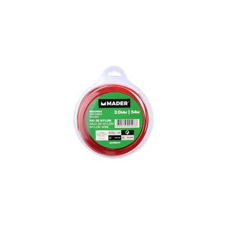 Fio Nylon Red 3.0 MM 54 MT