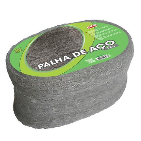 Palha Aço N 3 - 1 Kg
