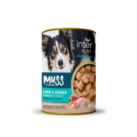 Alimento P/ Cão c/ Pedaços Frango 400 gr