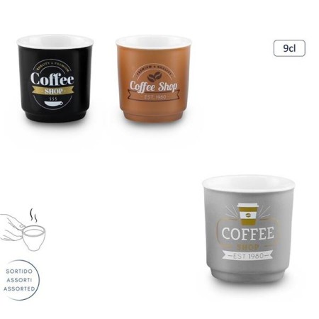 Copo Cafe Porcelana 9 Cl