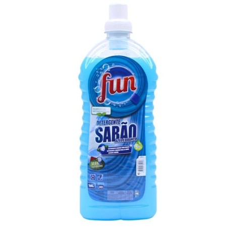Detergente Liquido Fun Sabao Azul/Branco 1.5l