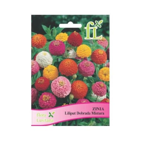 Zinia Liliput Dobrada Mist