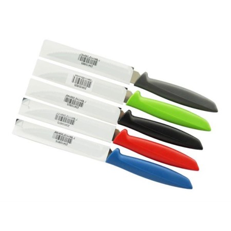 Faca Lisa C/Plastico Plenus Cores 23431