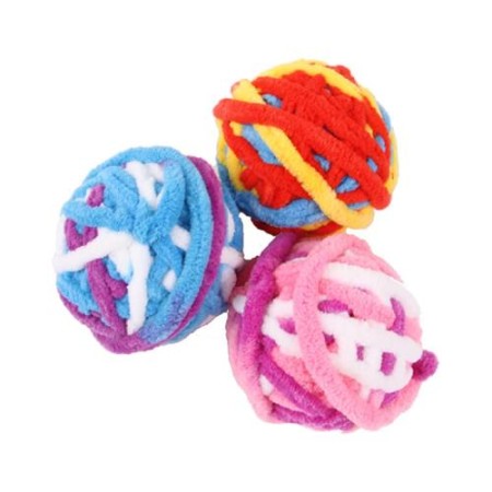 Bolas Novelo La 3 Pcs 6 Cm