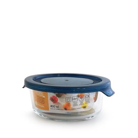 Caixa Vidro Red 400 ml - Pratic