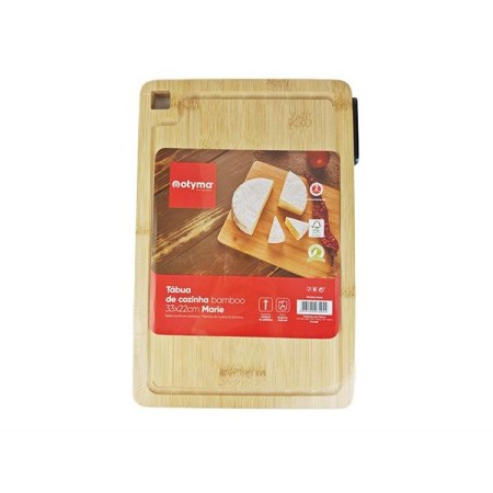 Tabua Cozinha Bamboo 33x22 CM C/ Suporte Vertical