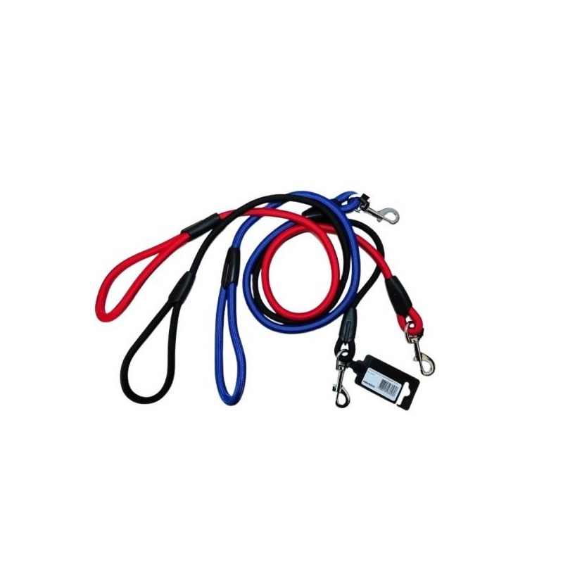 Trela Redonda Nylon c/ Mosquetao 1.3x120 CM