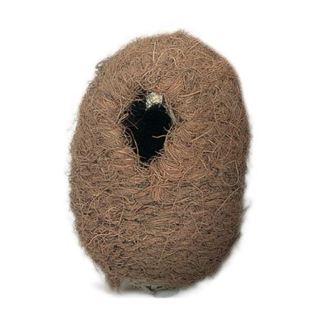 Ninho Exoticos Oval Coco 8.5x9x11 Cm
