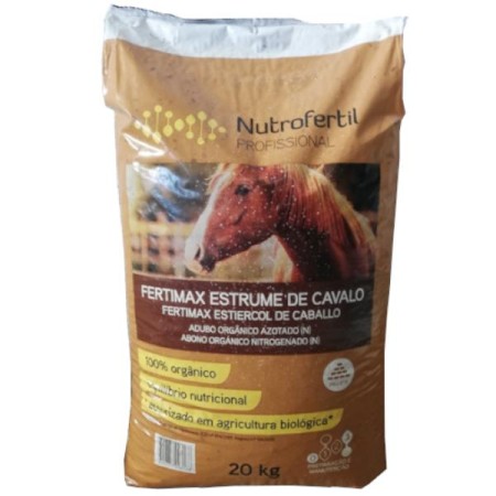 Fertimax Estrume Cavalo Granulado 20 kg