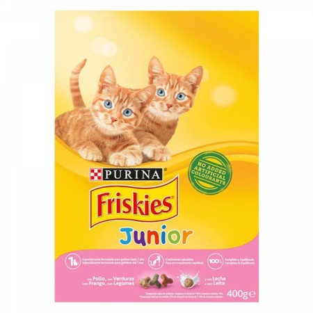 Friskies Gato Junior Frango e Peru 400 Gr