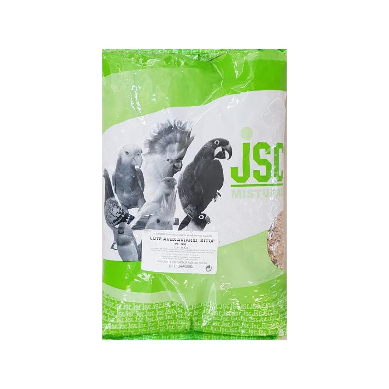 Ração Aves Aviário Bitop 5 Kgs