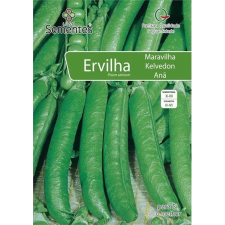 Ervilha Maravilha de Kelvedon Anã 100 GR