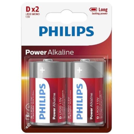 Pilhas LR20 Philips