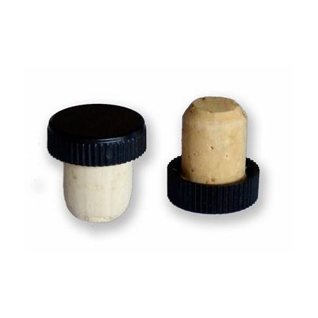 Rolha Cortiça c/ Capsula