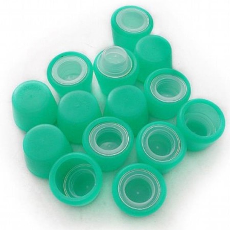 Rolha Garrafão Plástica Verde PK50