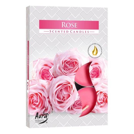 Tealight Perfumada cx 6 unid Rosa