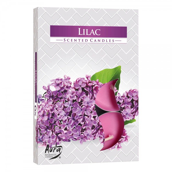 Tealight Perfumada cx 6 unid Lilac