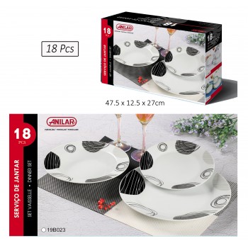 Serviço Jantar 18 Pçs 19B023
