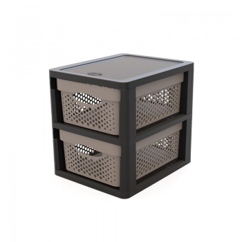 Gaveteiro Preto SallyDrawer...